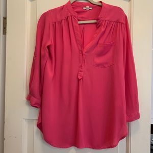 Pleione Pink blouse size S